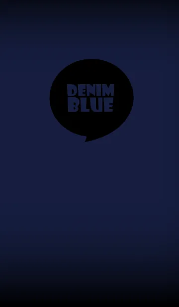 [LINE着せ替え] Denim Blue And Black Ver.5 (jp)の画像1