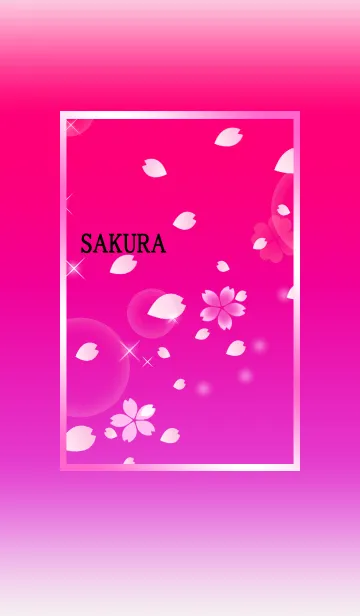 [LINE着せ替え] SAKURA7（さくら）の画像1