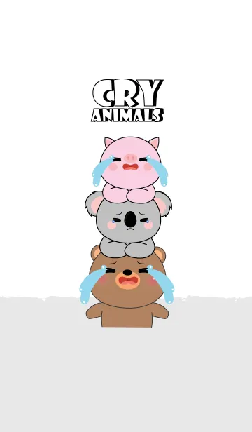 [LINE着せ替え] Cry Animals (jp)の画像1