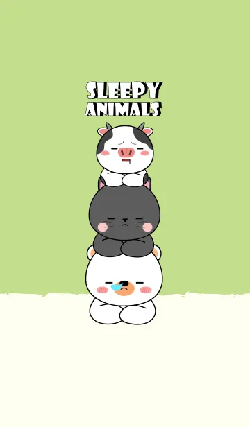 [LINE着せ替え] Sleepy Animals 2 (jp)の画像1