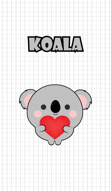 [LINE着せ替え] Mini Cute Koala Theme (jp)の画像1