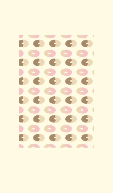 [LINE着せ替え] かわいい、ドーナツの着せかえの画像1