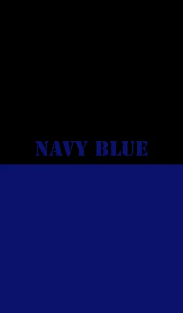 [LINE着せ替え] Navy Blue ＆ Black Theme V.2 (jp)の画像1