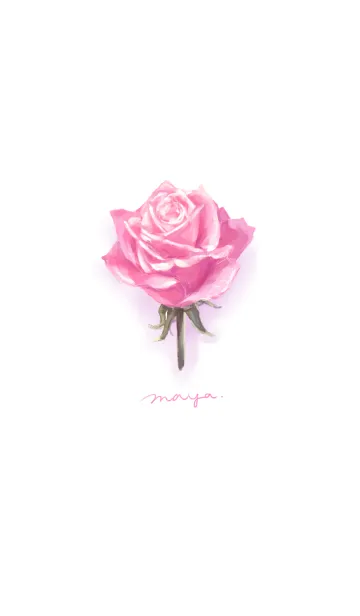 [LINE着せ替え] ROSE/mayaの画像1