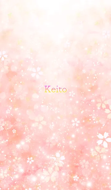 [LINE着せ替え] けいと用さくらさく着せ替えの画像1