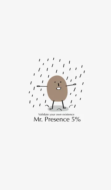 [LINE着せ替え] Mr. Presence 5% Jの画像1