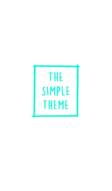 [LINE着せ替え] ザ・シンプル 06の画像1