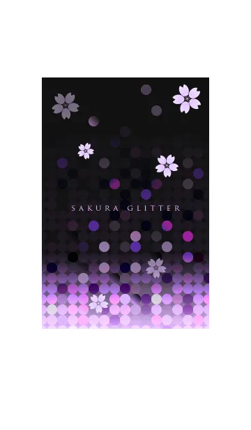 [LINE着せ替え] sakura glitter 3の画像1