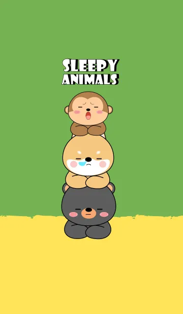 [LINE着せ替え] Sleepy Animals3 (jp)の画像1