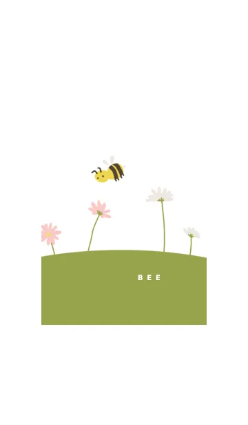 [LINE着せ替え] 花ハチの画像1
