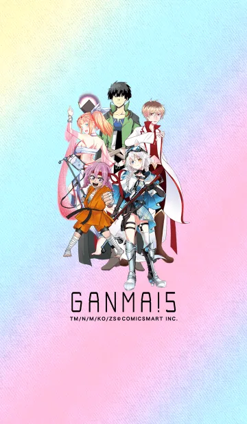 [LINE着せ替え] GANMA！5の画像1