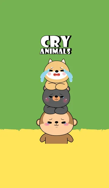 [LINE着せ替え] Cry Animals3 (jp)の画像1