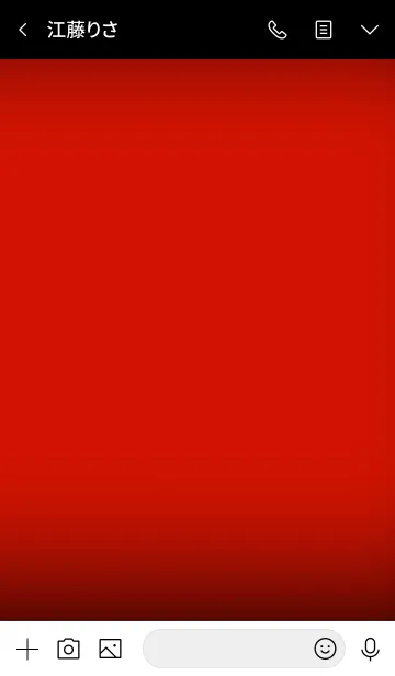 [LINE着せ替え] Candy Red And Black Ver.5 (jp)の画像3