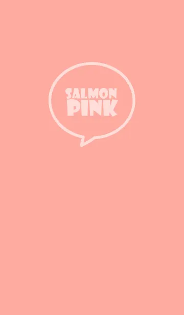 [LINE着せ替え] Love Salmon Pink Ver.4 (jp)の画像1