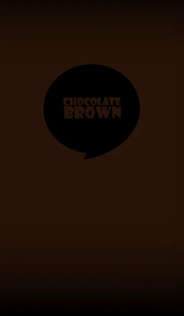 [LINE着せ替え] Chocolate Brown And Black Ver.5 (jp)の画像1