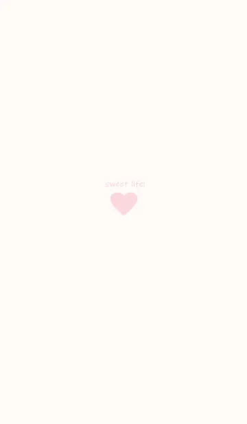 [LINE着せ替え] sweet life heart :)pink gray*の画像1