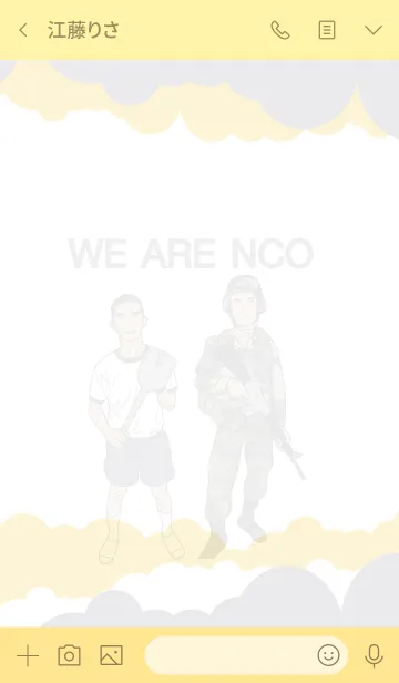 [LINE着せ替え] We are NCO. STUDENT.の画像3