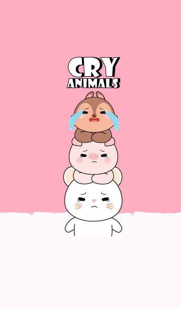 [LINE着せ替え] Cry Animals4 (jp)の画像1