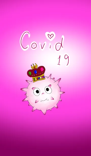 [LINE着せ替え] Covid 19 Pinkの画像1