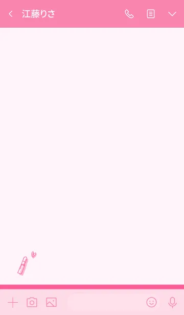 [LINE着せ替え] Love Cosmetics opera pinkの画像3