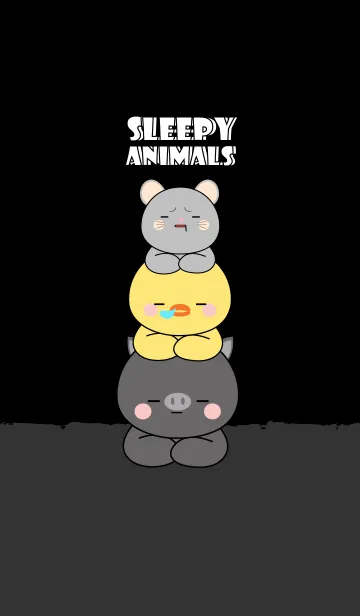 [LINE着せ替え] Sleepy Animals5 (jp)の画像1