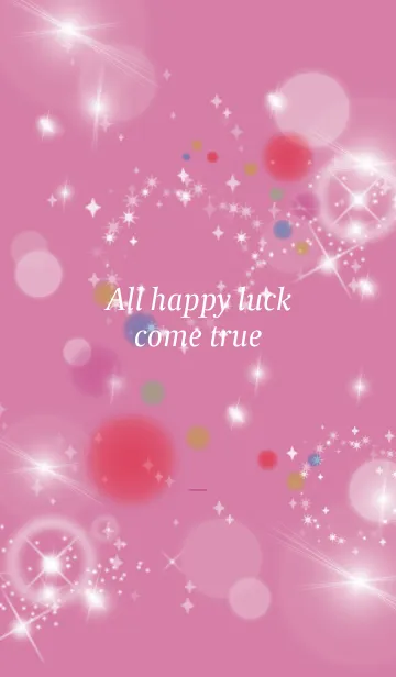 [LINE着せ替え] ピンク / さり気なく幸運が上がる風水の画像1