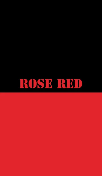 [LINE着せ替え] Rose Red ＆ Black Theme V.2 (jp)の画像1