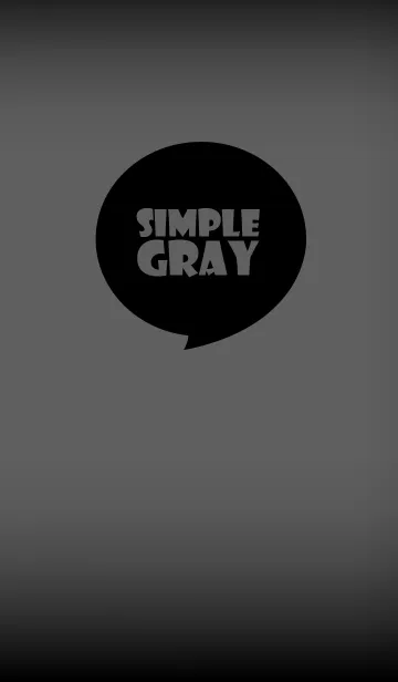 [LINE着せ替え] Gray And Black Ver.5 (jp)の画像1