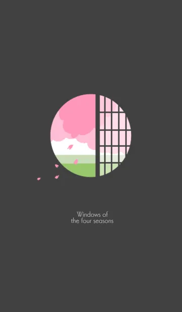 [LINE着せ替え] 四季の窓の画像1