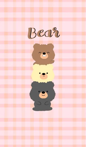 [LINE着せ替え] Color Bear Theme (jp)の画像1