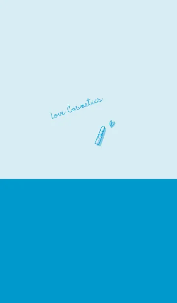 [LINE着せ替え] Love Cosmetics marine blueの画像1