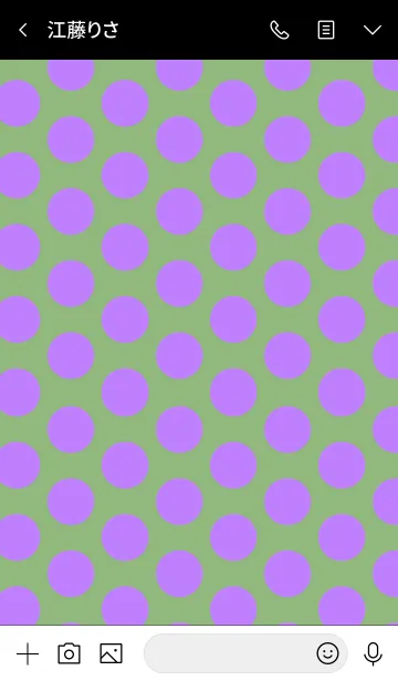 [LINE着せ替え] シンプル ドット アンド スター 9の画像3