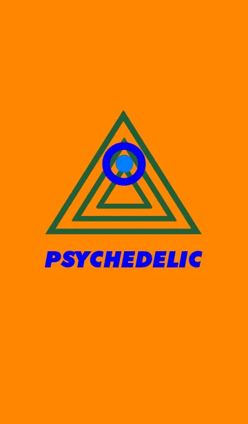 [LINE着せ替え] サイケデリック トライアングル 8の画像1