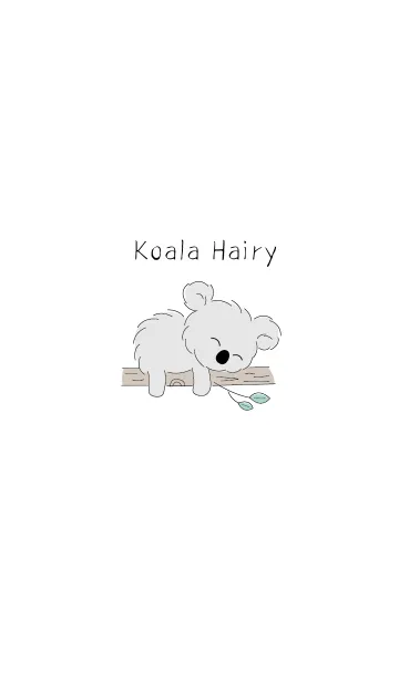 [LINE着せ替え] Koala Hairy Jの画像1