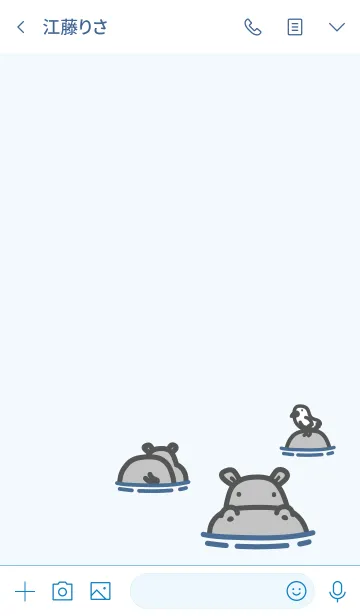 [LINE着せ替え] Mr.HIPPO +の画像3