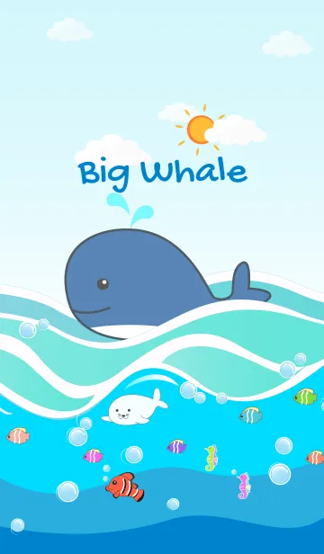 [LINE着せ替え] Giant Whaleの画像1