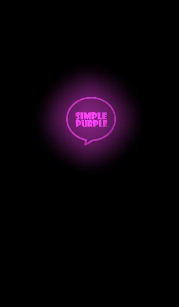 [LINE着せ替え] Purple Neon Theme v.4 (jp)の画像1