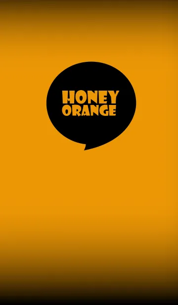 [LINE着せ替え] Honey Orange And Black Ver.5 (jp)の画像1