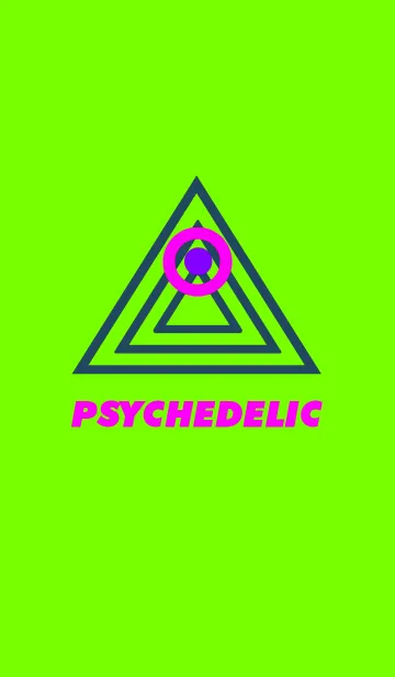 [LINE着せ替え] サイケデリック トライアングル 10の画像1