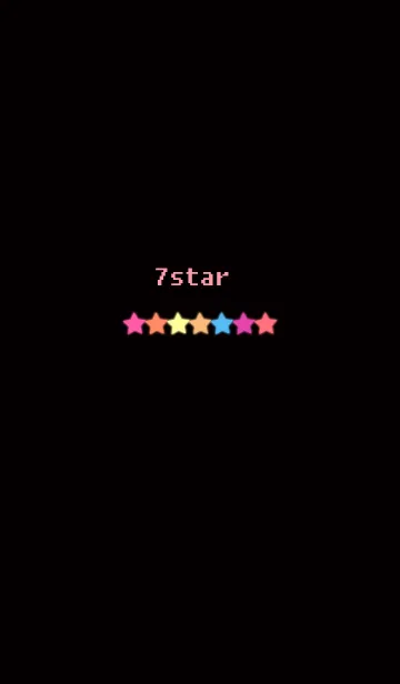 [LINE着せ替え] 7star theme/の画像1