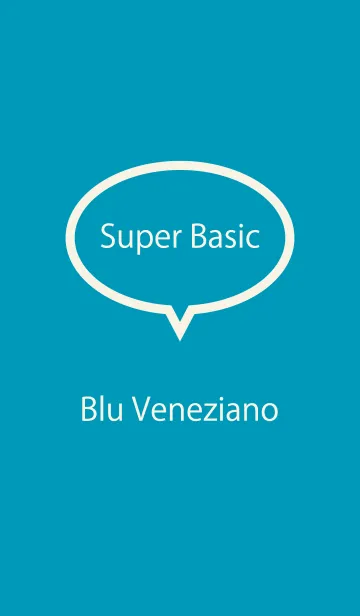 [LINE着せ替え] Super Basic Blu Venezianoの画像1