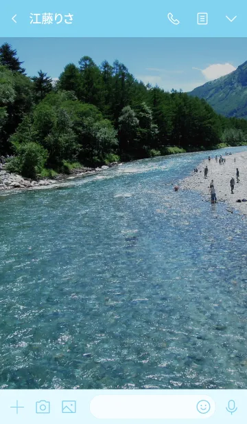 [LINE着せ替え] 日本の美しい風景－上高地の画像3