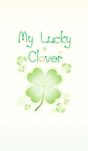 [LINE着せ替え] My Lucky Clover 3！ (Yellow V.2)の画像1