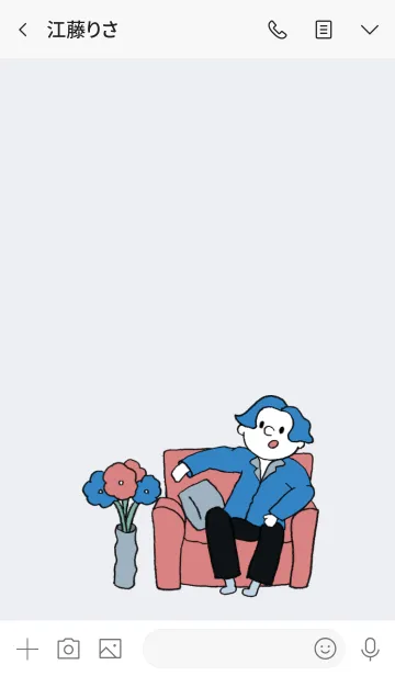 [LINE着せ替え] けんけんぱのかわいい着せかえの画像3