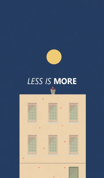 [LINE着せ替え] Less is more - #11 MIDNIGHTの画像1