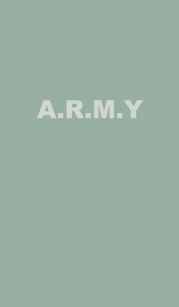 [LINE着せ替え] simple army #greenの画像1