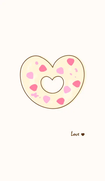 [LINE着せ替え] Yummy donuts theme 5の画像1