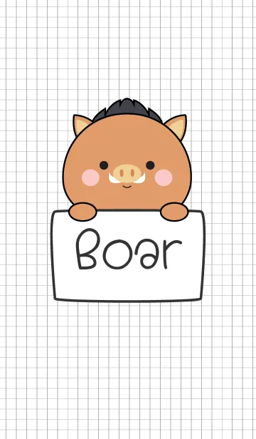 [LINE着せ替え] Love Boar Theme Ver.2 (jp)の画像1