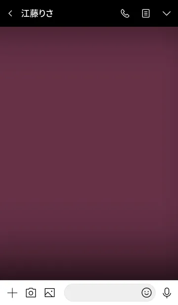 [LINE着せ替え] Grape Purple And Black Ver.5 (jp)の画像3