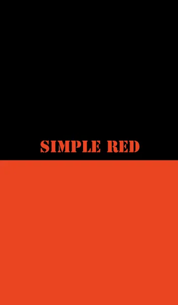 [LINE着せ替え] Red ＆ Black Theme V.2 (jp)の画像1